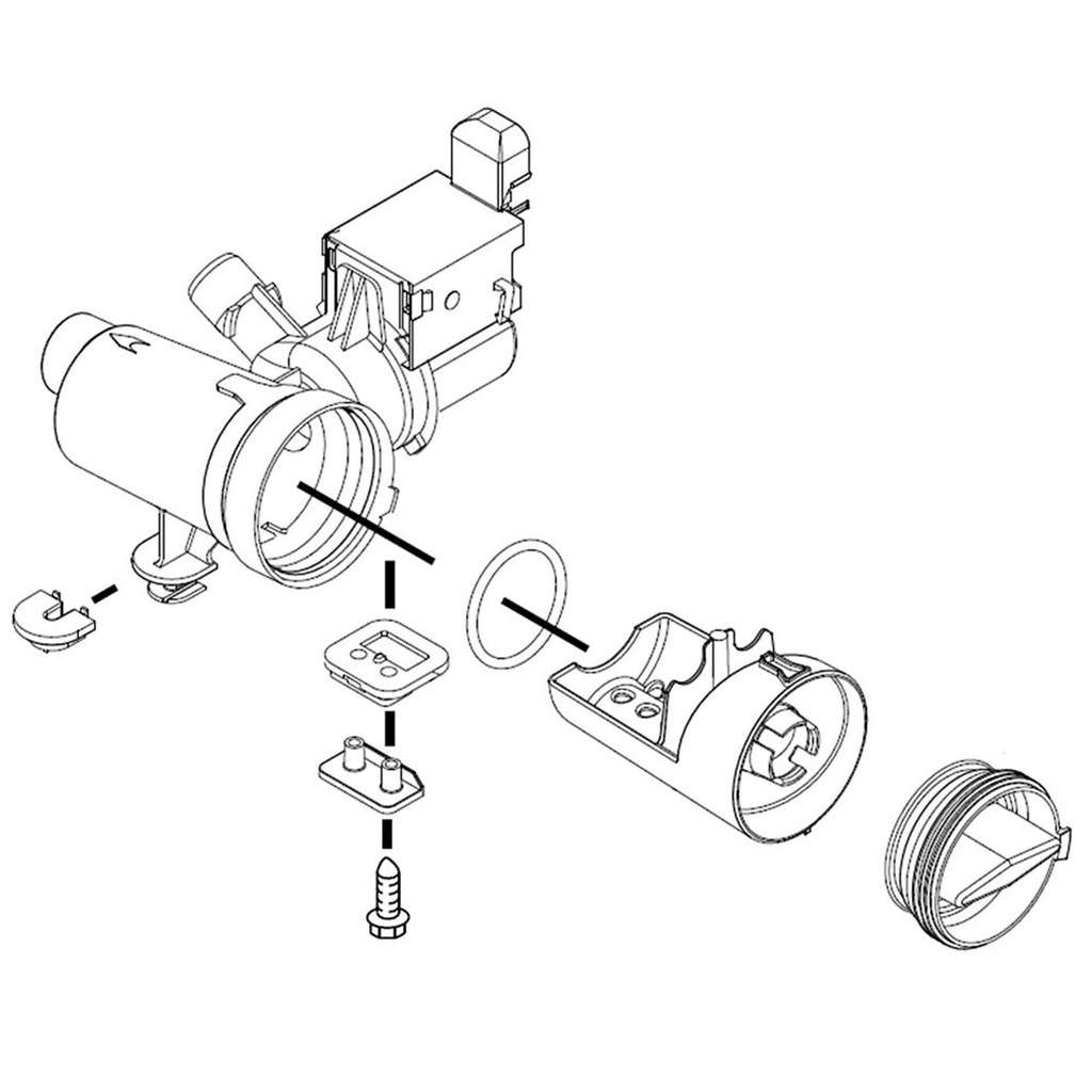 New OEM Whirlpool Water Pump Part # W11129524