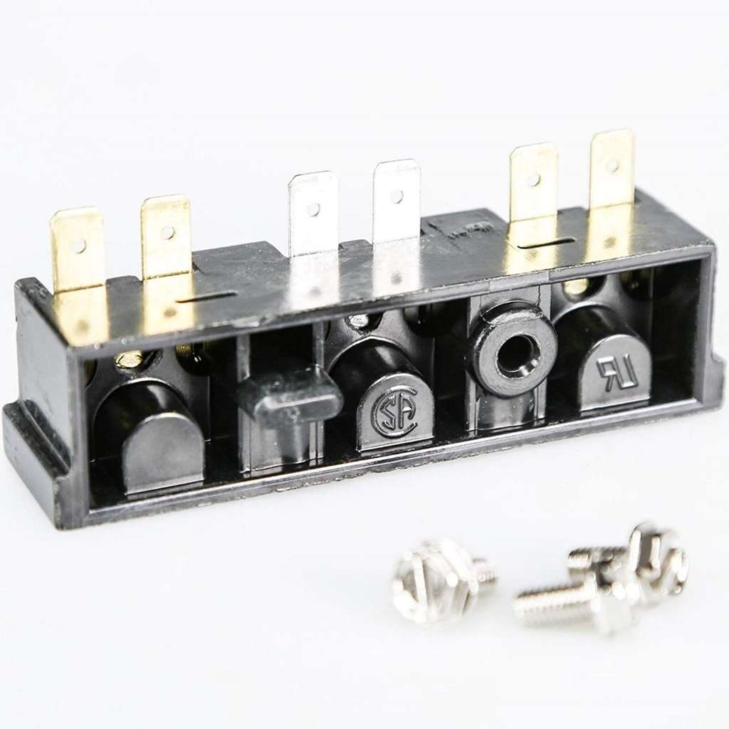 Speed Queen Terminal Block w/ Screws Assembly D510190P