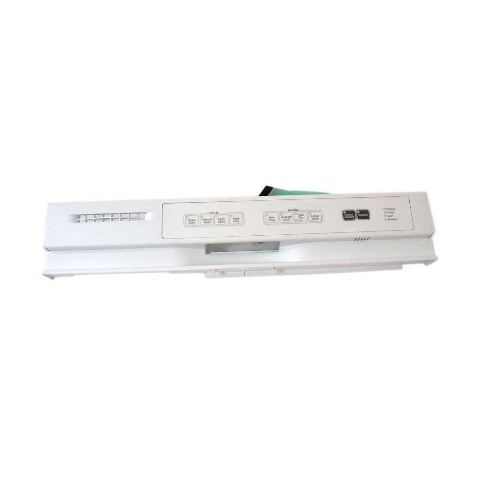 Whirlpool Dishwasher Control Panel WPW10078106