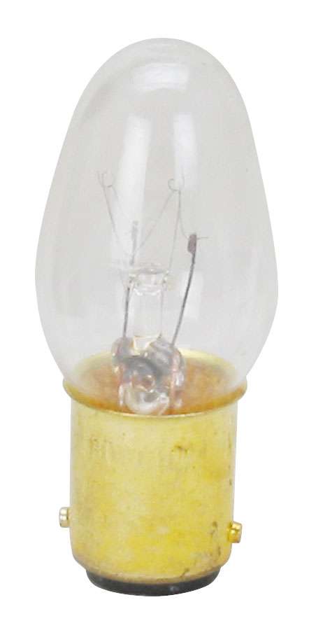 120V, 10W, C-7 DC Bayonet Base Bulb 10C7DC