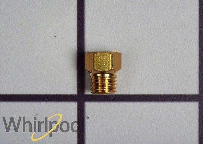 Whirlpool Range Gas Orifice Spud W10756981