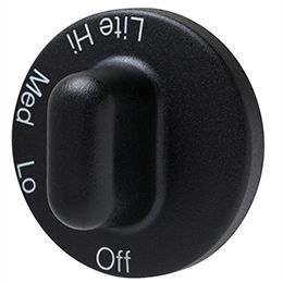 Oven Range Burner Knob for Whirlpool WP71001641