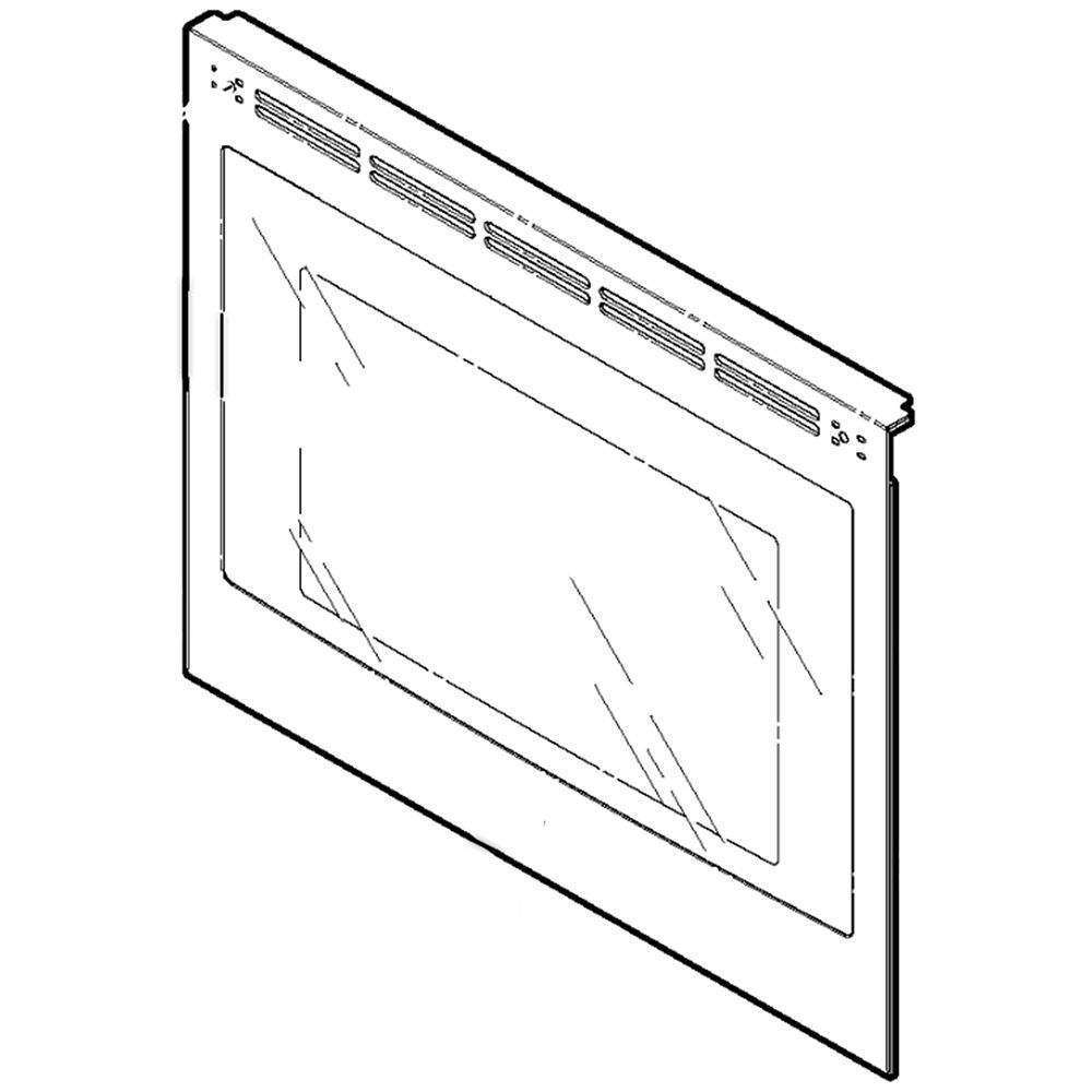 GE Oven Outer Door Panel WB56X26244