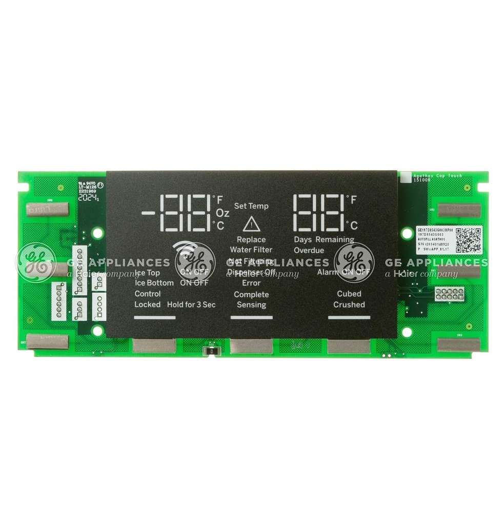 GE Refrigerator Dispenser Display Control Board WR55X30487