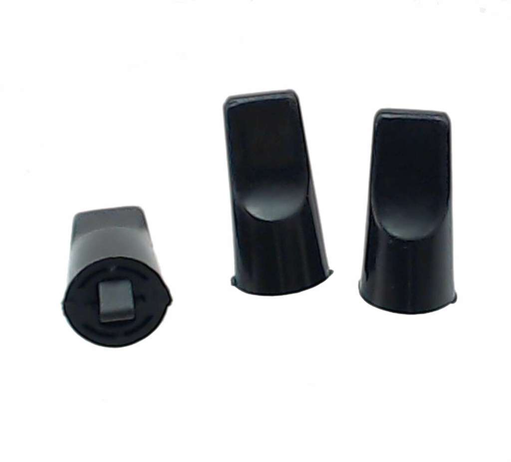 GE Knob 3 Pkg (Black)WB3X5699