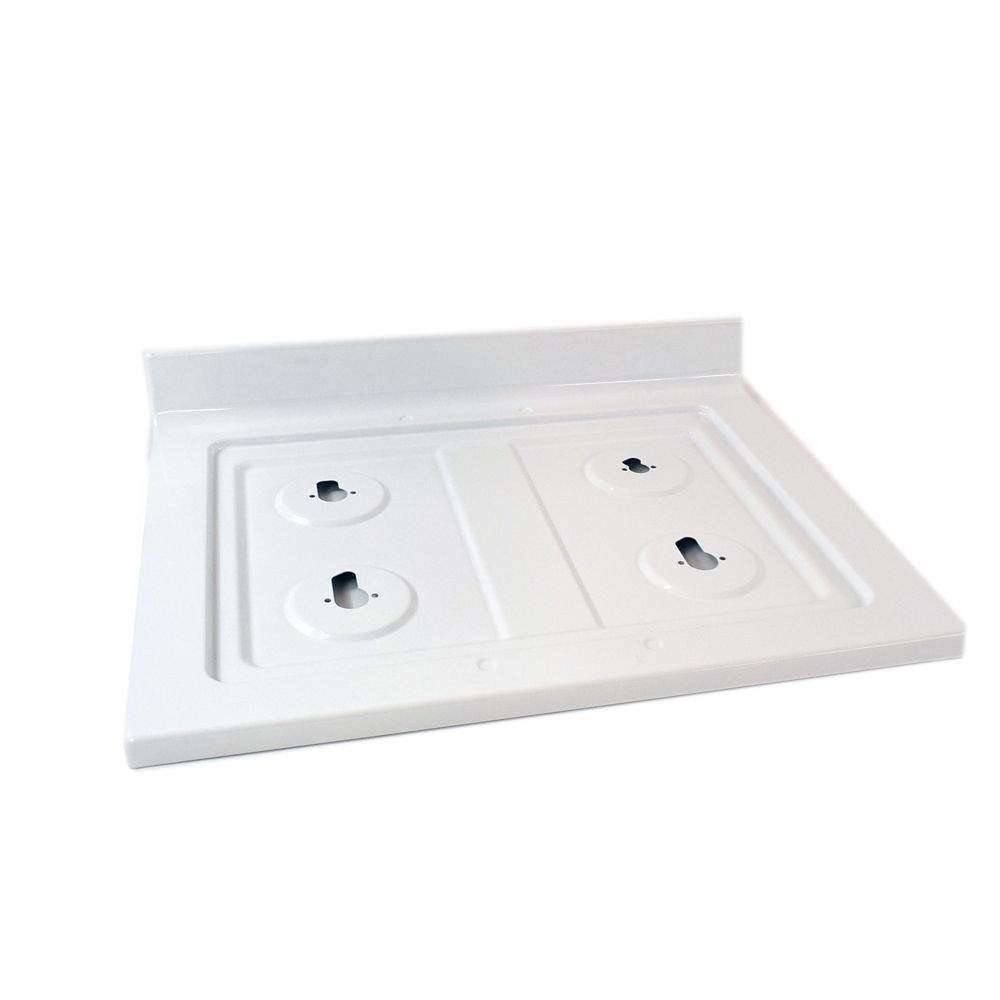 Whirlpool Range Main Top (White) WPW10535709