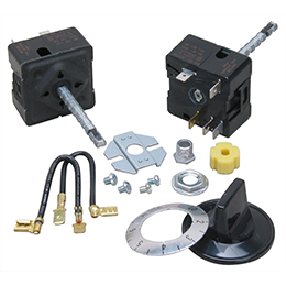 Heavy Duty Commercial-use Infinite Burner Switch Kit for Robertshaw 5500-134(ER5500134)