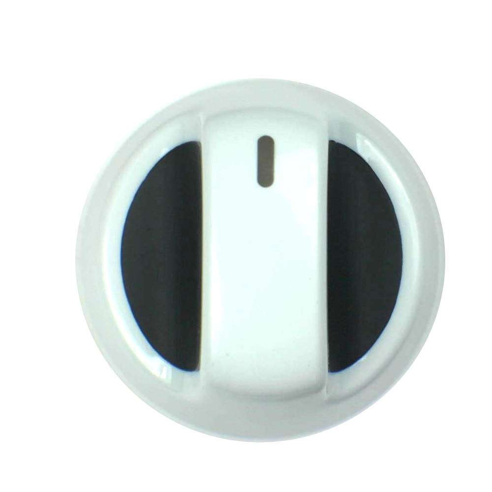 Whirlpool Range Burner Knob (White) W10160368