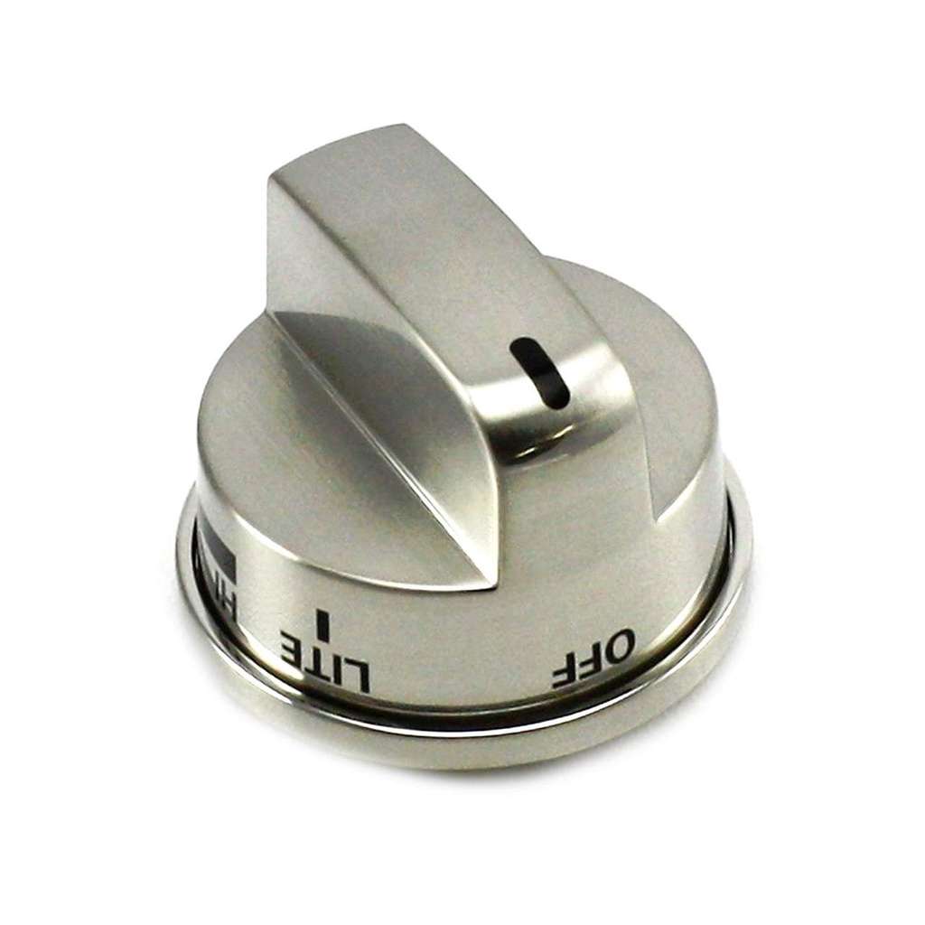 LG Stainless Steel Burner Range Knob EBZ37189611