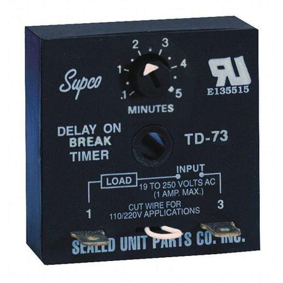 Supco Delay-on-Break Timer TD73