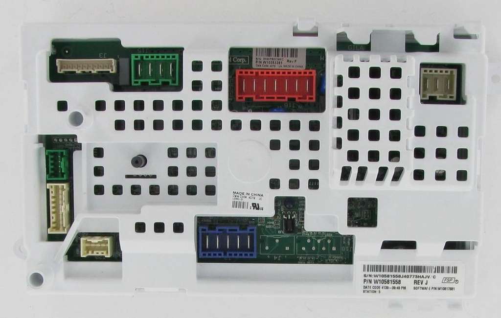 Whirlpool Washer Electronic Control Board W10581558