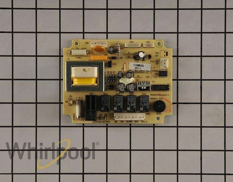 Whirlpool Dishwasher Electronic Control Board W10875014