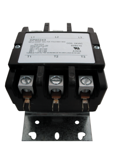 Supco Contactor 90A 24V 3 Pole DP90243