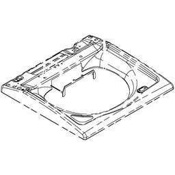 [RPW1015630] Whirlpool Display Bezel W11042238