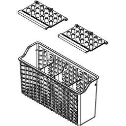 [RPW943443] Whirlpool Dishwasher Silverware Basket Assembly W10620335