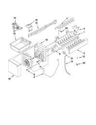 [RPW16803] W10458985 Whirlpool Wiring Harness