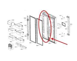 [RPW1031437] Bosch Refrigerator Door Assembly (Right) 00715661