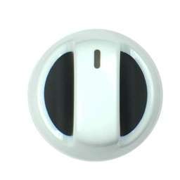 [RPW397251] Whirlpool Range Burner Knob (White) W10160368