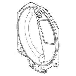 [RPW974605] LG Dryer Tub Rear Bulkhead MJT62002905