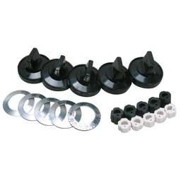 [RPW270383] Aftermarket Knob Kit, Universal Gas Range KN001