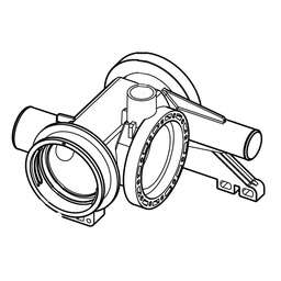 [RPW1037081] Samsung Pump Housing DC61-02383A