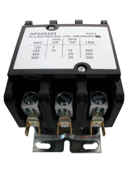 [RPW2000091] Supco Contactor 50A 240V 3 Pole DP502403